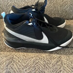 Nike Black and White High-Top Sneakers